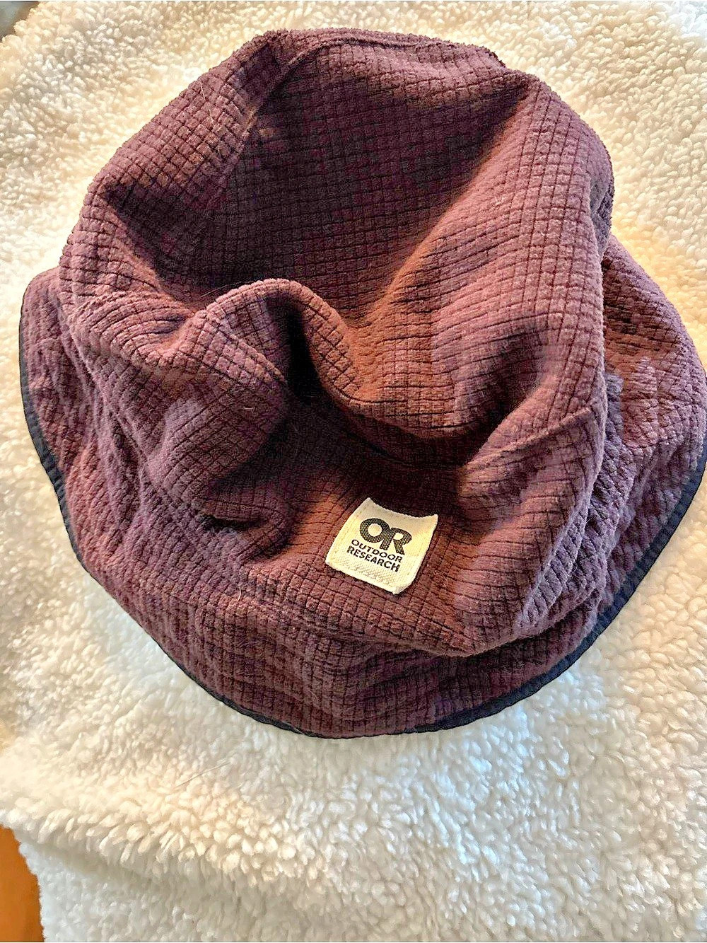 Outdoor Research Vigor Grid Fleece Beanie Brown L/XL